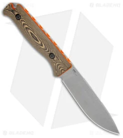 Benchmade Hunt 15002-1 Saddle Mountain Skinner Fixed Blade Knife Richlite/S90V -Benchmade Benchmade 15002 1 Saddle Mountain Skinner Richlite BHQ 114158 jr spine td