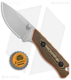 Benchmade 15017-1 Hidden Canyon Hunter Fixed Blade Knife Richlite (2.8" SW S90V) -Benchmade Benchmade 15017 1 Hidden Canyon Hunter Richlite SW BHQ 114157 jr bottlecap