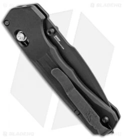 Benchmade 427SBK Mini Vallation AXIS-Assist Knife Black (3.2" Black Serr) -Benchmade Benchmade 427BK Mini Vallation AXIS Assist Black Black Serr 427SBK BHQ 97771 jr side
