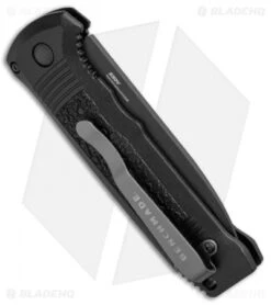 Benchmade 4400BK Casbah Automatic Knife Black Grivory (3.4" Black) -Benchmade Benchmade 4400 Casbah Black Grivory Black 4400BK BHQ 51630 jr side