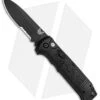 Benchmade 4400SBK Casbah Automatic Knife Black Grivory (3.4" Black Serr) -Benchmade Benchmade 4400SBK 1 Casbah Black Grivory Black Serr BHQ 51632 jr