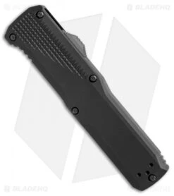 Benchmade 4600 Phaeton D/A OTF Automatic Knife Black (3.45" Satin) -Benchmade Benchmade 4600 Phaeton DA black satin BHQ 51635 er spine