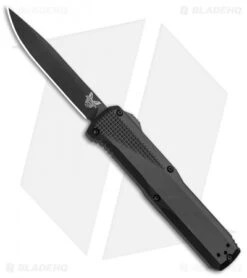 Benchmade 4600DLC Phaeton D/A OTF Automatic Knife Black (3.45" Black DLC)