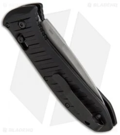 Benchmade 5700 Presidio II Automatic Knife (3.7" Satin) -Benchmade Benchmade 5700 Presidio II Auto Satin BHQ 51641 jr side