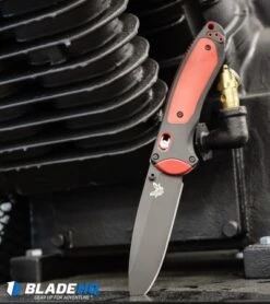 Benchmade 591BK Boost AXIS-Assist Knife Black/Red (3.43" Black) -Benchmade Benchmade 591BK Boost AXIS Assist Knife Black Red Black BHQ 97057 kp motor web