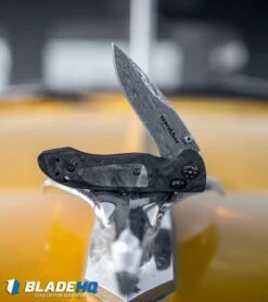 Benchmade 698-181 Foray Gold Class AXIS Lock Knife Marbled CF (3.2" Damasteel) 13 Benchmade 698-181 Foray Gold Class AXIS Lock Knife Marbled CF (3.2" Damasteel) -Benchmade Benchmade 698 181 Foray Gold Class AXIS Lock Knife Marbled CF Damasteel BHQ 78756 kp truck web