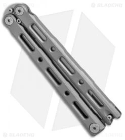 Benchmade 87 Ti Bali-Song Butterfly Knife Titanium (4.5" Satin) 9 Benchmade 87 Ti Bali-Song Butterfly Knife Titanium (4.5" Satin) -Benchmade Benchmade 87 Ti satin BHQ 51596 er side