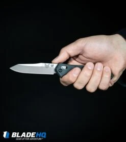 Benchmade 940-2 Osborne AXIS Lock Knife Black G-10 (3.4" Satin) 940-2 14 Benchmade 940-2 Osborne AXIS Lock Knife Black G-10 (3.4" Satin) 940-2 -Benchmade Benchmade 940 2 Osborne AXIS Lock Knife Black G 10 Satin 940 2 BHQ 36208 in hand web 3