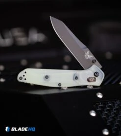 Benchmade 940 Osborne AXIS Lock Knife Natural G-10 (3.4" Black M4) -Benchmade Benchmade 940 Osborne AXIS Lock Knife Natural G 10 Black M4 BHQ 114142 kp polaris web