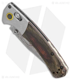 Benchmade LE Artist Series Mini Crooked River Duck AXIS Lock Knife (3.4" SW) -Benchmade Benchmade ARtist Series Mini Crooked River Knife Mallard Duck BHQ 174398 jr spine