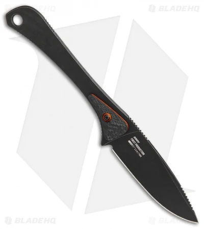 Benchmade Altitude Fixed Blade Knife (3" Black) 15200DLC 4 Benchmade Altitude Fixed Blade Knife (3" Black) 15200DLC - Image 2