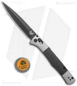 Benchmade Auto Fact AXIS Lock Knife Aluminum/CF (4" Black DLC) 4170BK -Benchmade Benchmade Auto Fact AXIS Lock Aluminum CF Black DLC 4170BK BHQ 118572 jr bottlecap