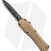 Benchmade Autocrat D/A OTF Automatic Knife Tan G-10 (3.71" Black) 3400BK-2 -Benchmade Benchmade Autocrat DA OTF Auto Brown G 10 Black 3400BK 1 BHQ 104902 jr