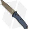 Benchmade Bailout AXIS Lock Knife Crater Blue Aluminum (3.4" FDE) 537FE-02 -Benchmade Benchmade Bailout AXIS Lock Knife Crater Blue Aluminum 3in FDE BHQ 179510 td