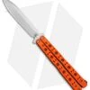Benchmade 51 Morpho Balisong Butterfly Knife Orange G-10 (4.25" SW) 51-1801