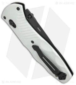 Benchmade Barrage Limited Edition AXIS-Assist Knife White FRN (3.25" Black S90V) -Benchmade Benchmade Barrage Limited Edition AXIS Assist Lock White FRN Black BHQ 175594 jr side