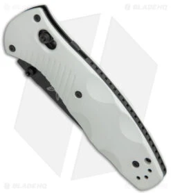 Benchmade Barrage Limited Edition AXIS-Assist Knife White FRN (3.25" Black S90V) -Benchmade Benchmade Barrage Limited Edition AXIS Assist Lock White FRN Black BHQ 175594 jr spine