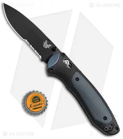 Benchmade 590SBK Boost AXIS-Assist Knife Black/Gray (3.7" Black Serr) 6 Benchmade 590SBK Boost AXIS-Assist Knife Black/Gray (3.7" Black Serr) - Image 4