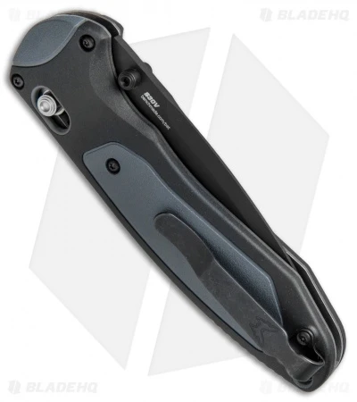 Benchmade 590SBK Boost AXIS-Assist Knife Black/Gray (3.7" Black Serr) 5 Benchmade 590SBK Boost AXIS-Assist Knife Black/Gray (3.7" Black Serr) - Image 3
