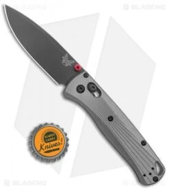 Benchmade Bugout AXIS Lock Knife Aircraft Aluminum (3.2" Black) 535BK-4 -Benchmade Benchmade Bugout AXIS Lock Aircraft Aluminum Black 535BK 4 BHQ 118557 jr bottlecap