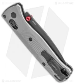 Benchmade Bugout AXIS Lock Knife Aircraft Aluminum (3.2" Black) 535BK-4 -Benchmade Benchmade Bugout AXIS Lock Aircraft Aluminum Black 535BK 4 BHQ 118557 jr side