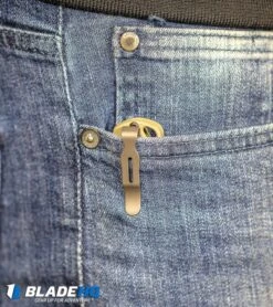 Benchmade Bugout AXIS Lock Pocket Knife Blue (3.24" Satin) 535 -Benchmade Benchmade Bugout AXIS Lock Knife Ranger Green Gray 535GRY 1 BHQ 83828 kp in pocket web