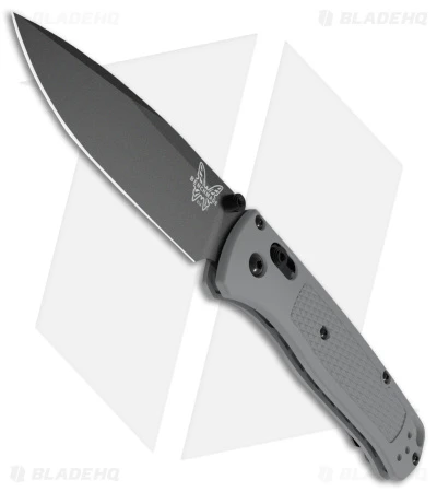 Benchmade Bugout AXIS Lock Knife Storm Gray Grivory (3.24" Black) 535BK-08 3 Benchmade Bugout AXIS Lock Knife Storm Gray Grivory (3.24" Black) 535BK-08