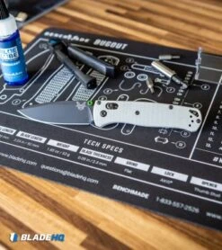 Benchmade Bugout Gray G-10 AXIS Lock Knife (3.2" Black 20CV) 535BK-2002 -Benchmade Benchmade Bugout Gray G10 AXIS Lock Knife Black 20CV 535BK 2002 BHQ 114144 kp shop mat web