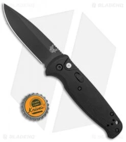 Benchmade CLA Drop Point Automatic Knife Black G-10 (3.4" Black) 4300BK 9 Benchmade CLA Drop Point Automatic Knife Black G-10 (3.4" Black) 4300BK -Benchmade Benchmade CLA DP Auto black G 10 Black 4300BK BHQ 27082 jr bottlecap