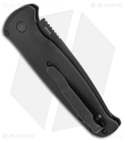 Benchmade CLA Drop Point Automatic Knife Black G-10 (3.4" Black) 4300BK 5 Benchmade CLA Drop Point Automatic Knife Black G-10 (3.4" Black) 4300BK - Image 3