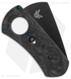 Benchmade 8 Benchmade Gold Class Cigar Cutter Auto Axis Carbon Fiber (Black) 1500-181