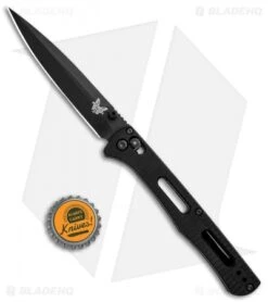 Benchmade Fact AXIS Lock Knife Black Aluminum (3.95" Black) 417BK -Benchmade Benchmade Fact AXIS Lock Black Aluminum 417BK BHQ 78774 jr bottlecap