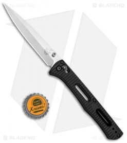 Benchmade Fact AXIS Lock Knife Black Aluminum (3.95" Satin) 417 -Benchmade Benchmade Fact AXIS Lock Black Aluminum Satin 417 BHQ 78773 jr bottlecap