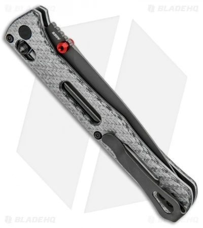 Benchmade Fact AXIS Lock Knife Silver Twill G-10 (3.95" Gray) 417GY-1901 5 Benchmade Fact AXIS Lock Knife Silver Twill G-10 (3.95" Gray) 417GY-1901 - Image 3