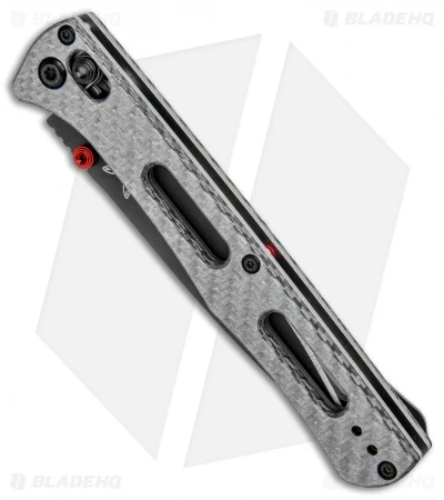 Benchmade Fact AXIS Lock Knife Silver Twill G-10 (3.95" Gray) 417GY-1901 4 Benchmade Fact AXIS Lock Knife Silver Twill G-10 (3.95" Gray) 417GY-1901 - Image 2