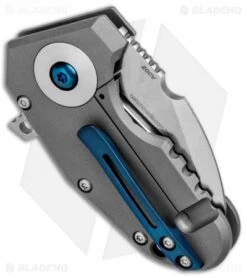 Benchmade Sibert 756 Mini Pocket Rocket Flipper Knife Titanium (1.87" SW) -Benchmade Benchmade Flipper Blue jr side