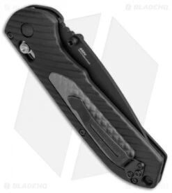Benchmade Freek AXIS Lock Knife Black/Gray (3.6" Black Serr) 560SBK -Benchmade Benchmade Freek AXIS Black Gray Black Serr 560SBK BHQ 51606 jr side