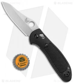Benchmade Griptilian AXIS Lock Knife Black (3.45" Satin) 550-S30V 9 Benchmade Griptilian AXIS Lock Knife Black (3.45" Satin) 550-S30V -Benchmade Benchmade Griptilian AXIS Lock Black Satin 550 S30V BHQ 3609 jr bottlecap