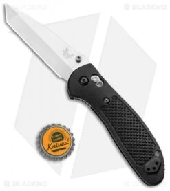 Benchmade Griptilian Tanto AXIS Lock Knife (3.45" Satin) 553-S30V -Benchmade Benchmade Griptilian AXIS Lock Tanto Black Satin 553 S30V BHQ 0670 jr bottlecap