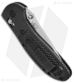 Benchmade Griptilian Tanto AXIS Lock Knife (3.45" Satin) 553-S30V -Benchmade Benchmade Griptilian AXIS Lock Tanto Black Satin 553 S30V BHQ 0670 jr side