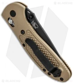 Benchmade Griptilian AXIS Lock Knife Sand (3.45" Black) 551BKSN-S30V 8 Benchmade Griptilian AXIS Lock Knife Sand (3.45" Black) 551BKSN-S30V -Benchmade Benchmade Griptilian AXIS Sand Black 551BKSN S30V BHQ 6224 jr side