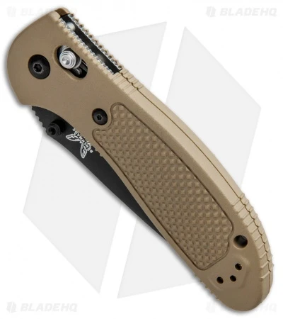 Benchmade Griptilian AXIS Lock Knife Sand (3.45" Black) 551BKSN-S30V 4 Benchmade Griptilian AXIS Lock Knife Sand (3.45" Black) 551BKSN-S30V - Image 2