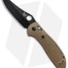 Benchmade Griptilian 550BKSN Knife - Sand | Black S30V -Benchmade Benchmade Griptilian Axis Lock Sand Black 550BKSN BHQ 92482 jr