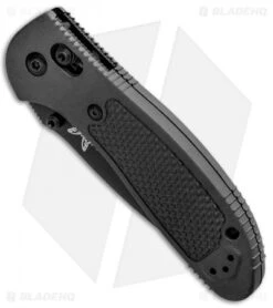 Benchmade Griptilian Tanto AXIS Lock Knife Black (3.45" Black Serr) 553SBK-S30V -Benchmade Benchmade Griptilian Tanto AXIS Lock Black Black Serr 553SBK S30V BHQ 0422 jr spine