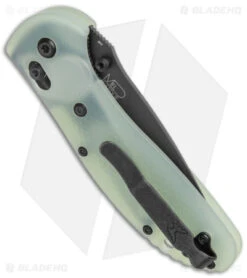 Benchmade Griptilian Tanto Lm Ed. AXIS Lock Knife Jade G-10 (3.25" Black M4) -Benchmade Benchmade Griptilian Tanto Limited Edition AXIS Lock Jade G 10 Black BHQ 175590 jr side