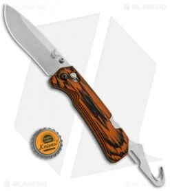 Benchmade Grizzly Creek Axis Lock Knife Orange/Black G10 (3.5" Satin) 15060-1801 -Benchmade Benchmade Grizzly Creek Axis Lock Orange Black G 10 Satin 15060 1801 BHQ 88091 jr bottlecap