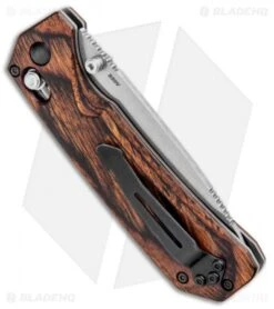 Benchmade Grizzly Creek Folder AXIS Lock Knife W/ Hook (3.5" Satin) 15060-2 9 Benchmade Grizzly Creek Folder AXIS Lock Knife W/ Hook (3.5" Satin) 15060-2 -Benchmade Benchmade Grizzly Creek Folder Wood AXIS Lock Gut Hook 15060 2 BHQ 21346 jr side