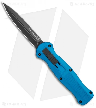 Benchmade Infidel OTF Automatic Knife Blue Aluminum (3.91" Black) 3300BK-2001 3 Benchmade Infidel OTF Automatic Knife Blue Aluminum (3.91" Black) 3300BK-2001