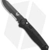 Benchmade Mediator Automatic Knife Black G-10 (3.3" Black Serr) 8551SBK -Benchmade Benchmade Mediator Auto Black G 10 Black Serr 8551SBK BHQ 104906 jr