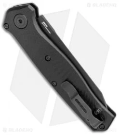 Benchmade Mediator Automatic Knife Black G-10 (3.3" Black Serr) 8551SBK -Benchmade Benchmade Mediator Auto Black G 10 Black Serr 8551SBK BHQ 104906 jr side